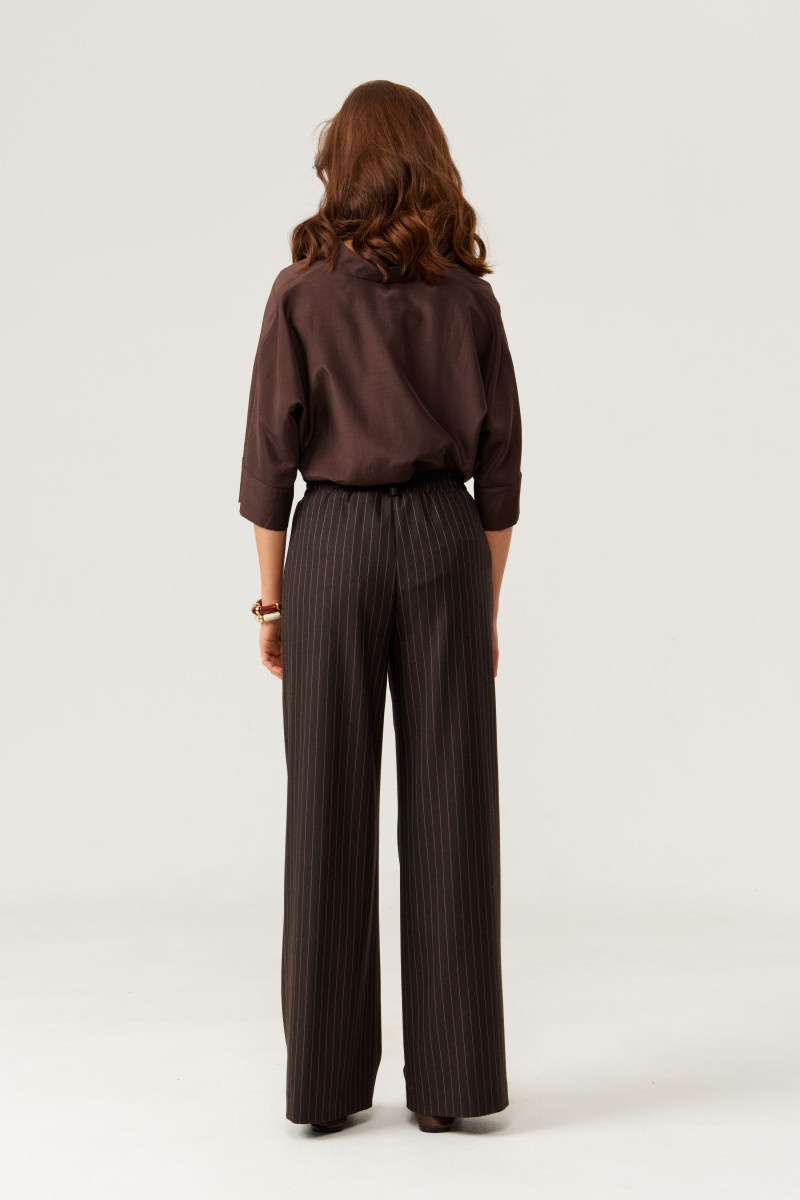 Брюки 107160 коричневый Panda фото 2 Брюки 107160 коричневый Panda фото 2