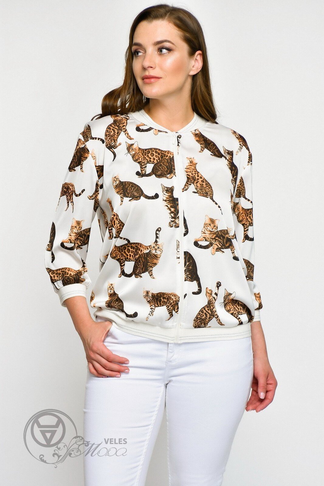 Бомбер 3396 коты Prestige