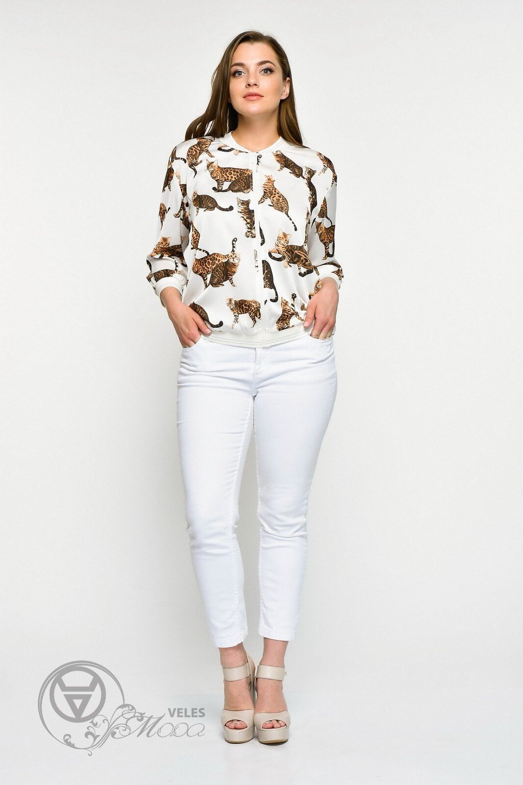 Бомбер 3396 коты Prestige