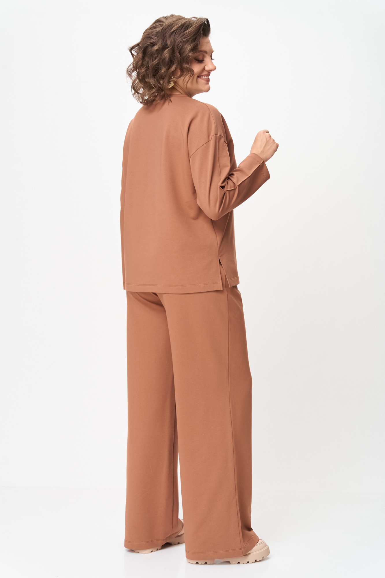 Костюм брючный 2144 коричневый дл.р. Rumoda фото 5 Костюм брючный 2144 коричневый дл.р. Rumoda фото 5