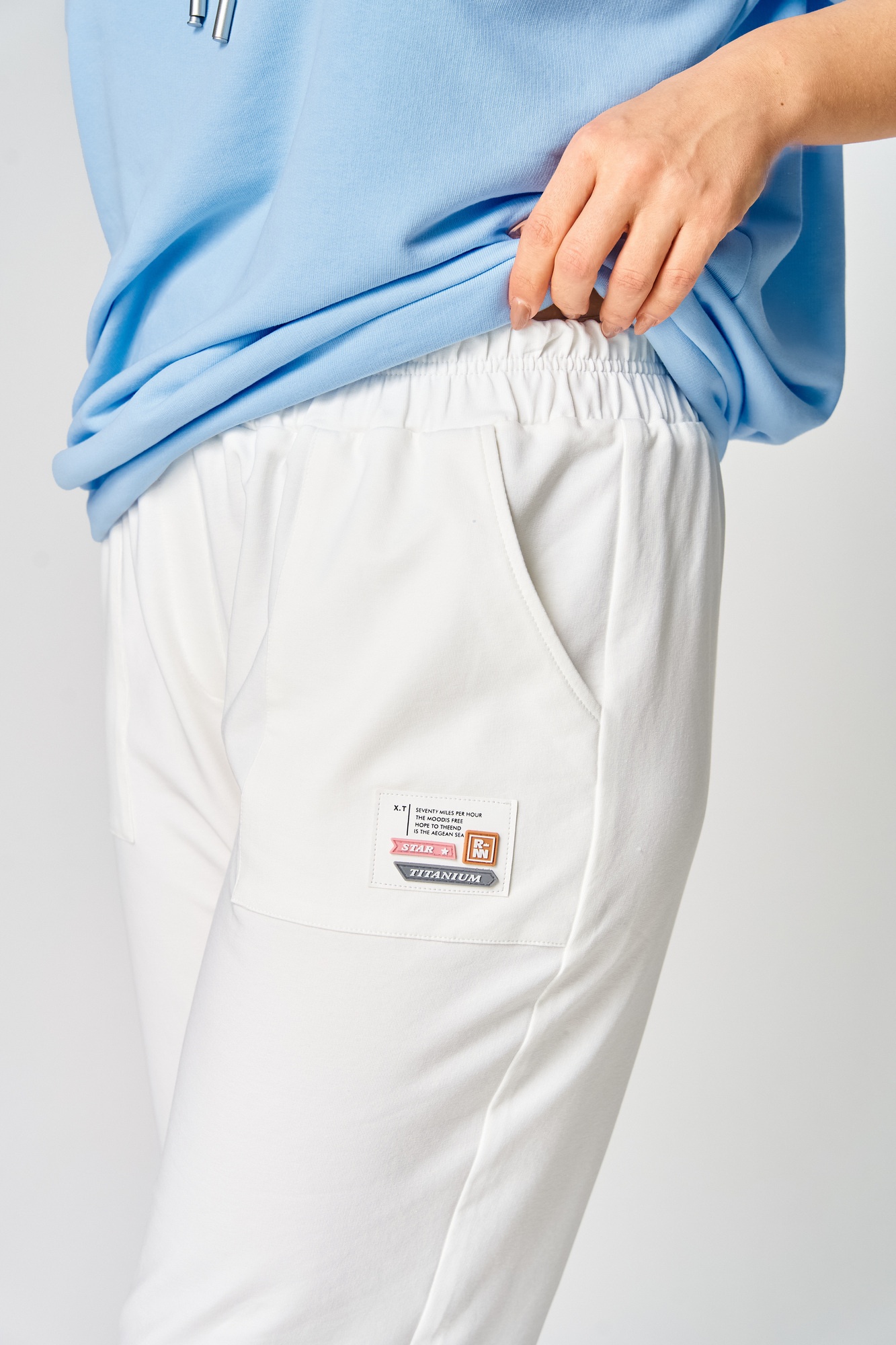 Брюки 2260 молочный Rumoda фото 5 Брюки 2260 молочный Rumoda фото 5