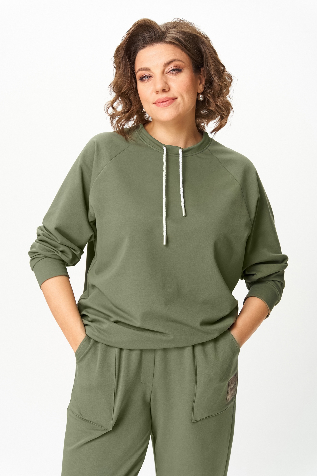 Джемпер 2270 зеленый Rumoda фото 3 Джемпер 2270 зеленый Rumoda фото 3