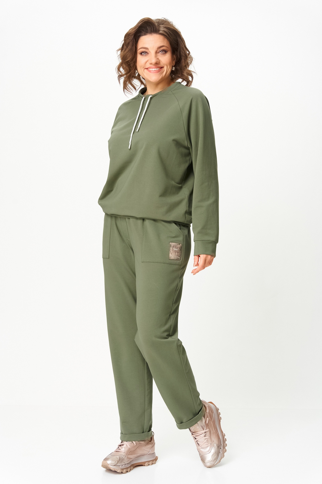 Джемпер 2270 зеленый Rumoda фото 5 Джемпер 2270 зеленый Rumoda фото 5