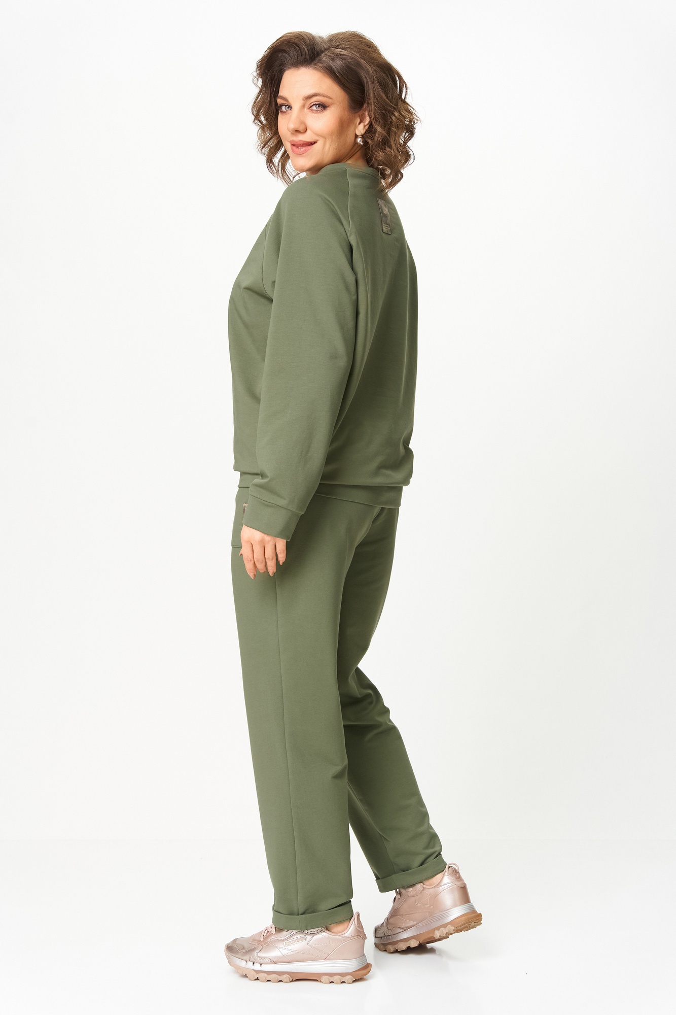 Джемпер 2270 зеленый Rumoda фото 2 Джемпер 2270 зеленый Rumoda фото 2