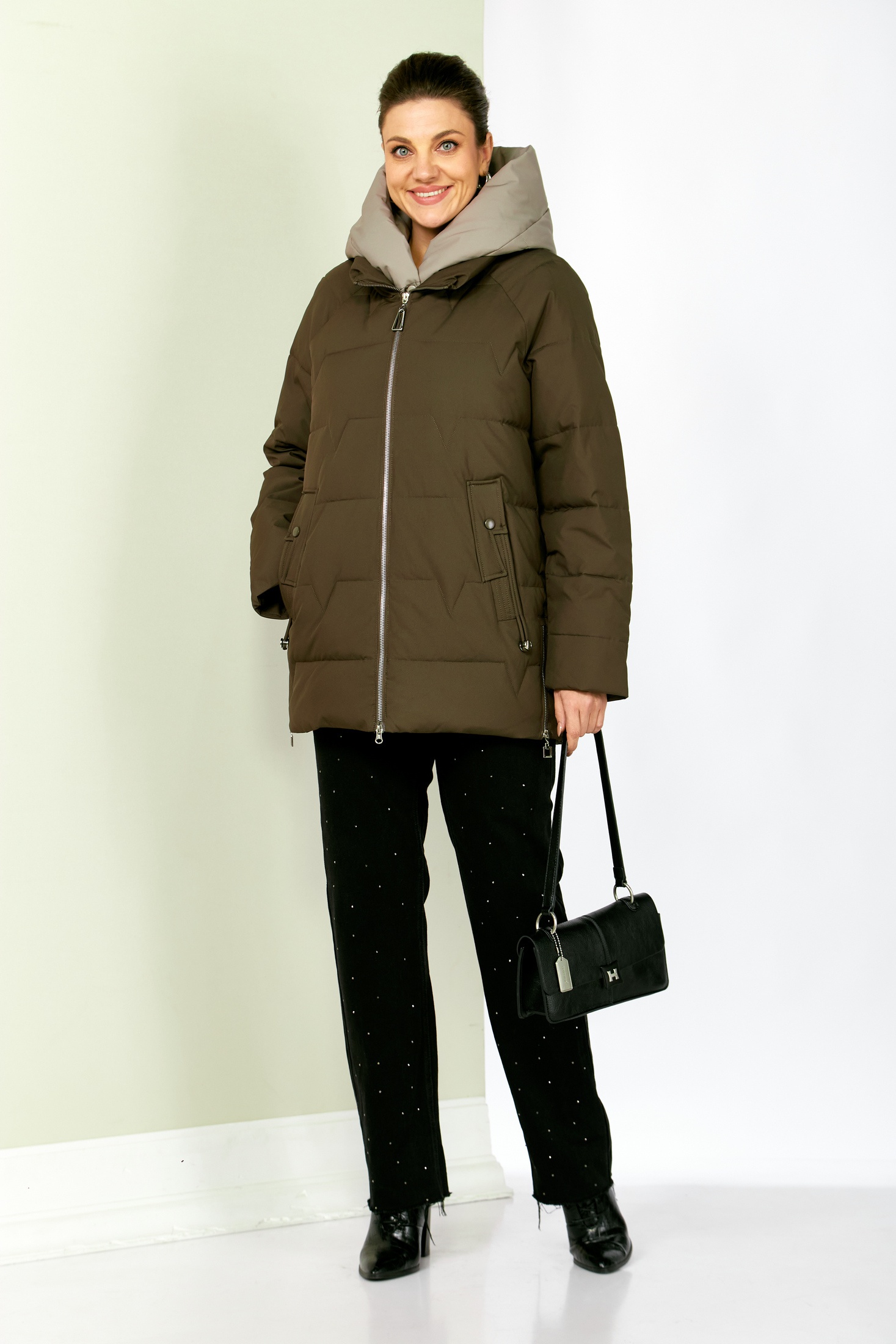 Куртка 2200 хаки Shetti Куртка 2200 хаки Shetti