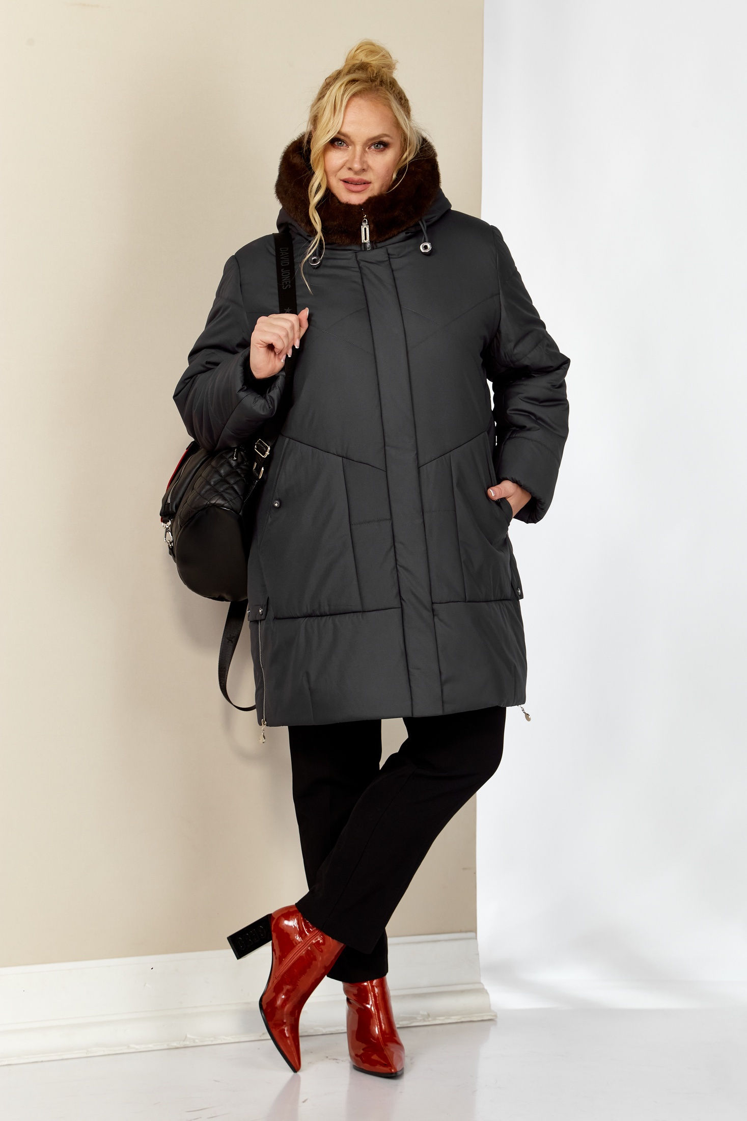 Куртка 2208 графит Shetti Куртка 2208 графит Shetti