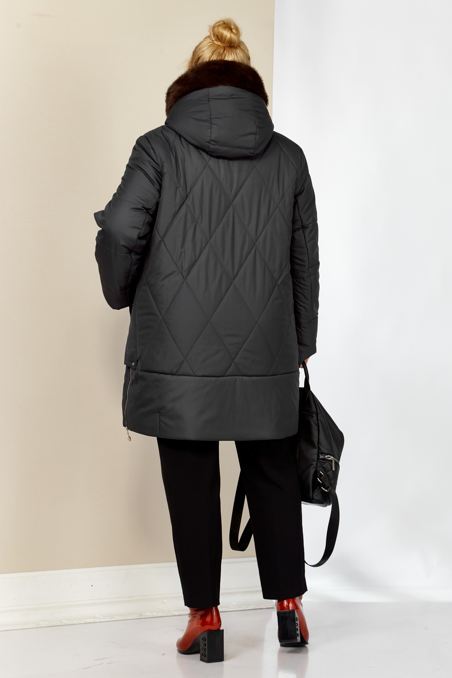 Куртка 2208 графит Shetti фото 2 Куртка 2208 графит Shetti фото 2