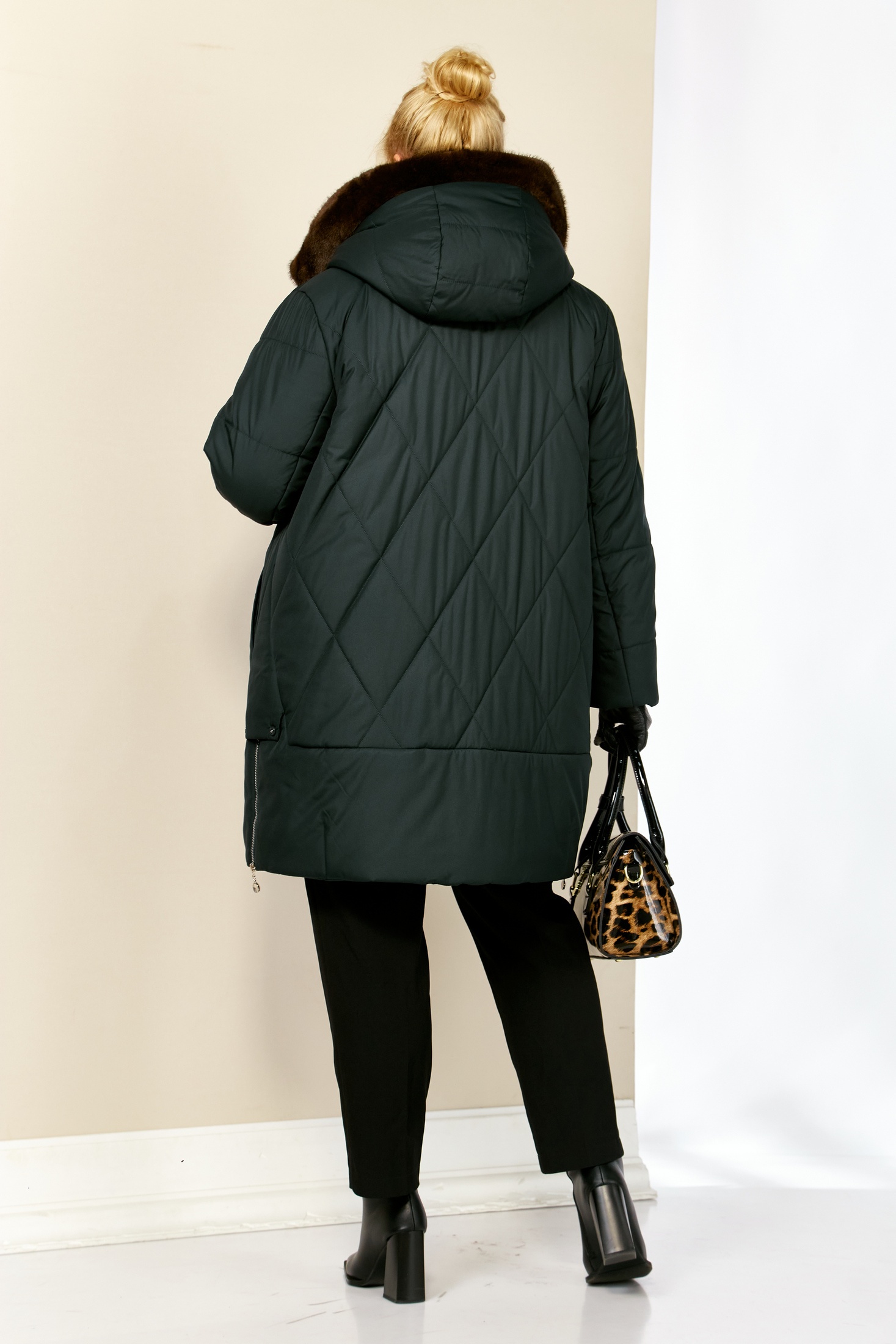 Куртка 2208 изумруд Shetti фото 2 Куртка 2208 изумруд Shetti фото 2