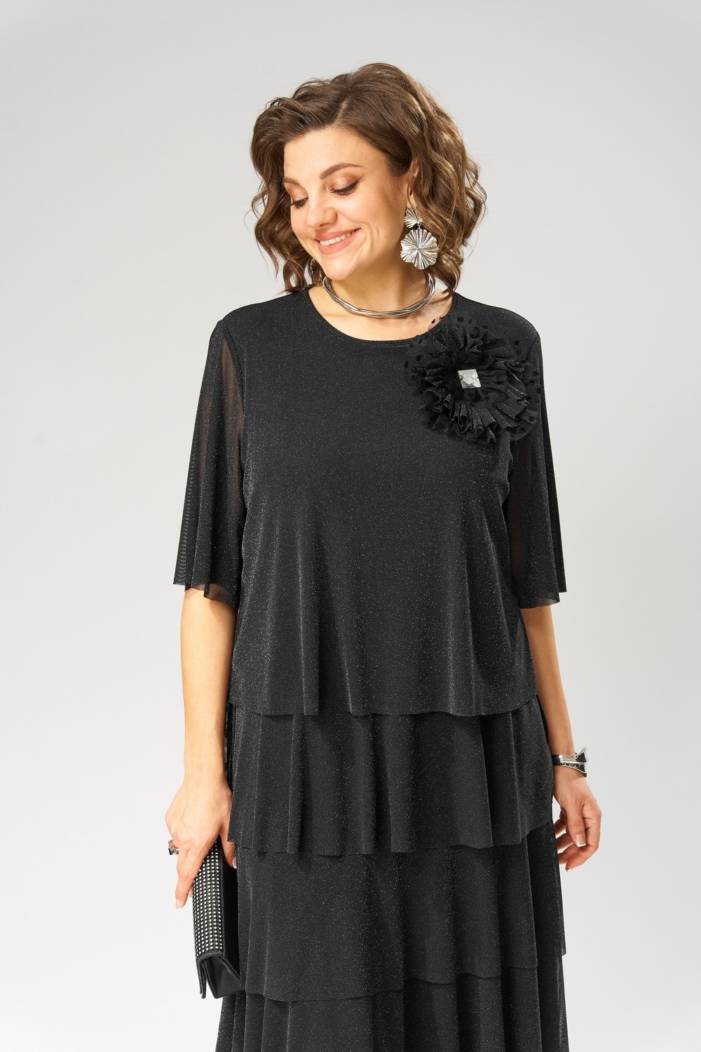 Платье 2184 черный Svetlana Style фото 4 Платье 2184 черный Svetlana Style фото 4