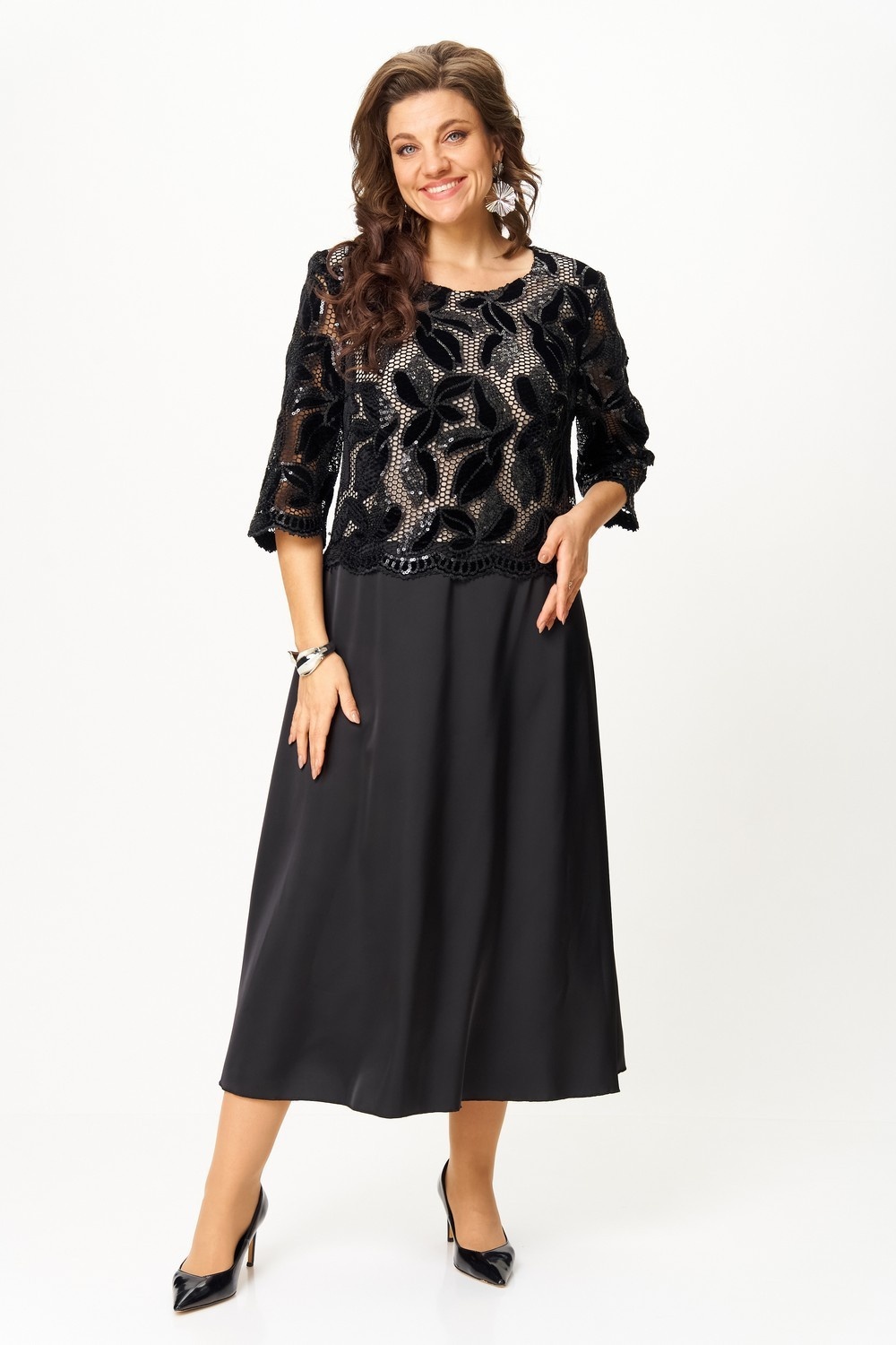 Платье 3028 черный Svetlana Style Платье 3028 черный Svetlana Style