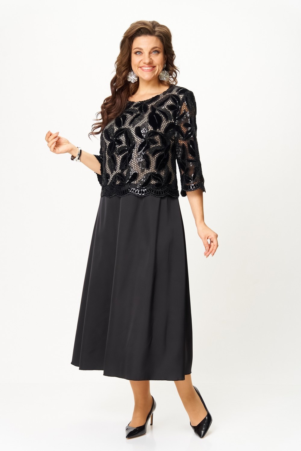 Платье 3028 черный Svetlana Style фото 3 Платье 3028 черный Svetlana Style фото 3
