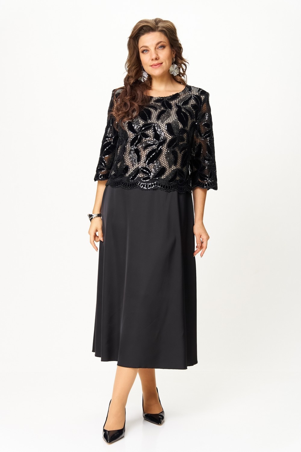 Платье 3028 черный Svetlana Style фото 4 Платье 3028 черный Svetlana Style фото 4