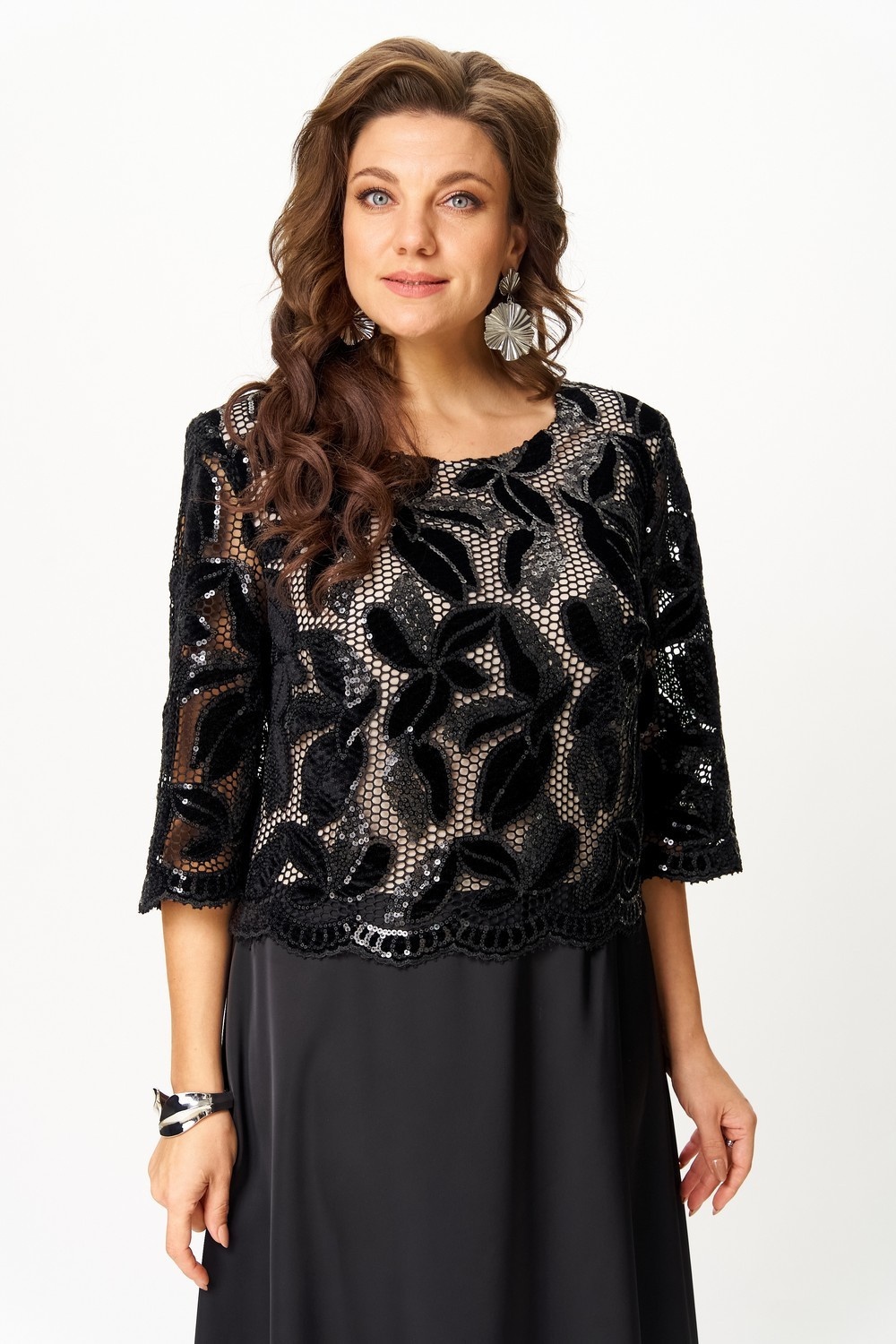 Платье 3028 черный Svetlana Style фото 5 Платье 3028 черный Svetlana Style фото 5