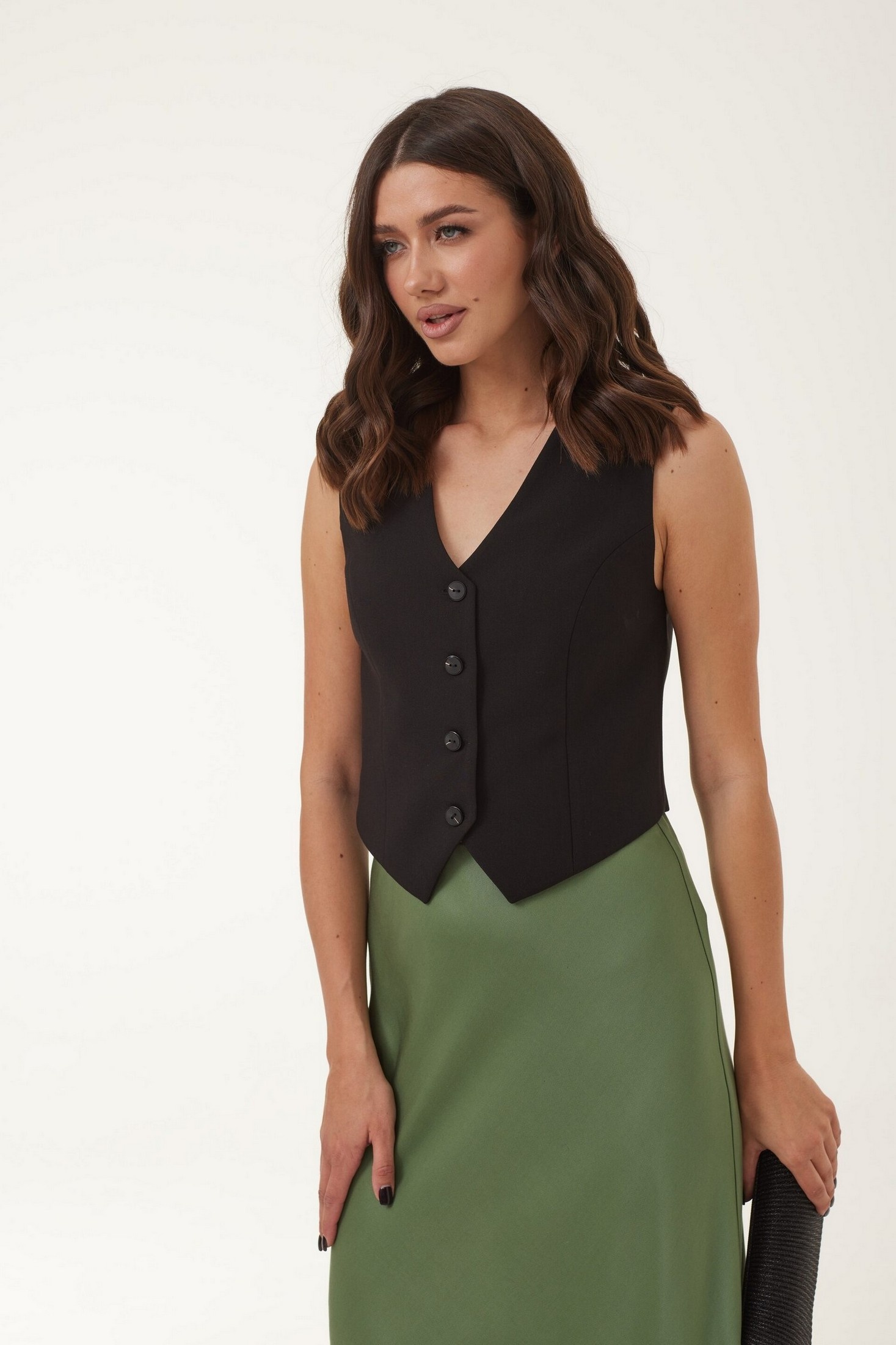 Жилет 322-2 черный T.N.D фото 3 Жилет 322-2 черный T.N.D фото 3