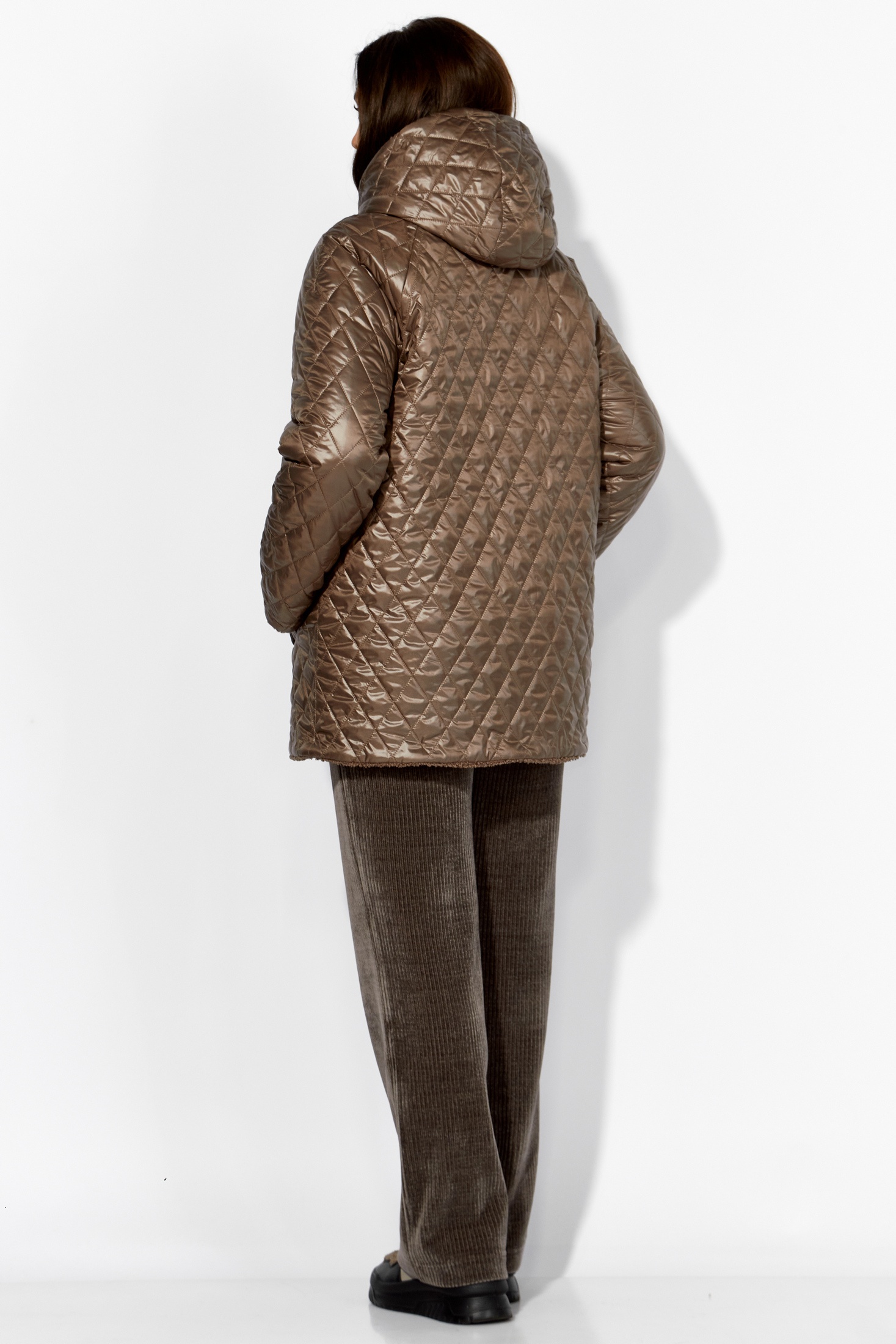 *Куртка 1408 тауп ТАиЕР