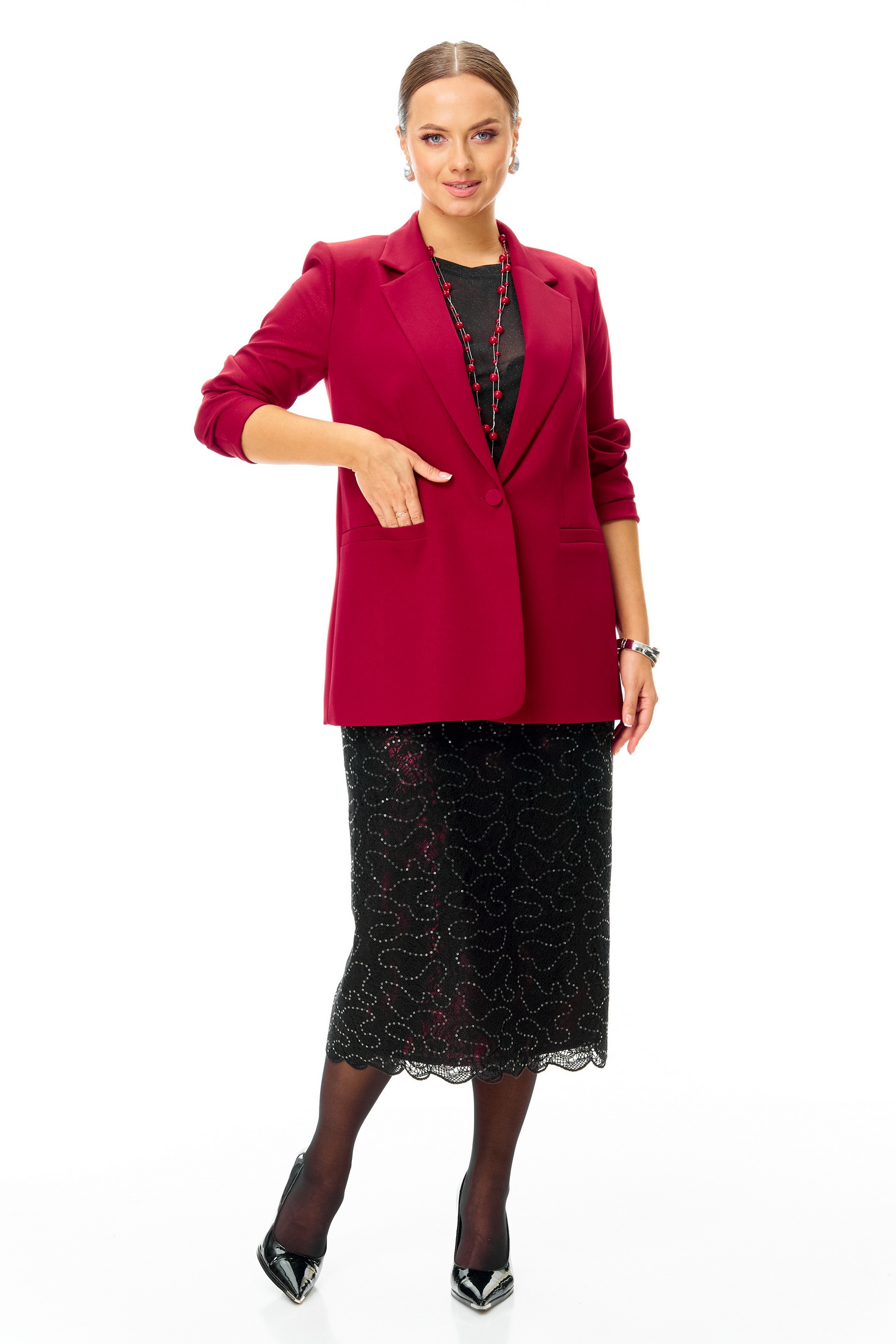 Костюм с юбкой 7710 Tender and nice Костюм с юбкой 7710 Tender and nice