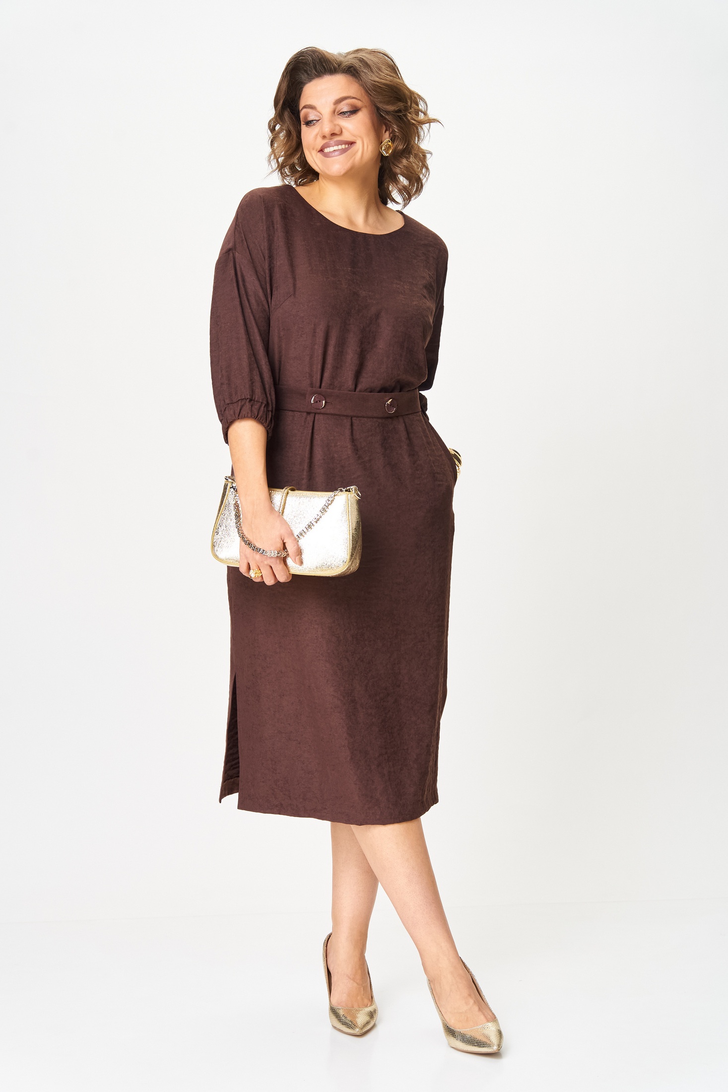 Платье 124 шоколад VIPPRIMO Платье 124 шоколад VIPPRIMO