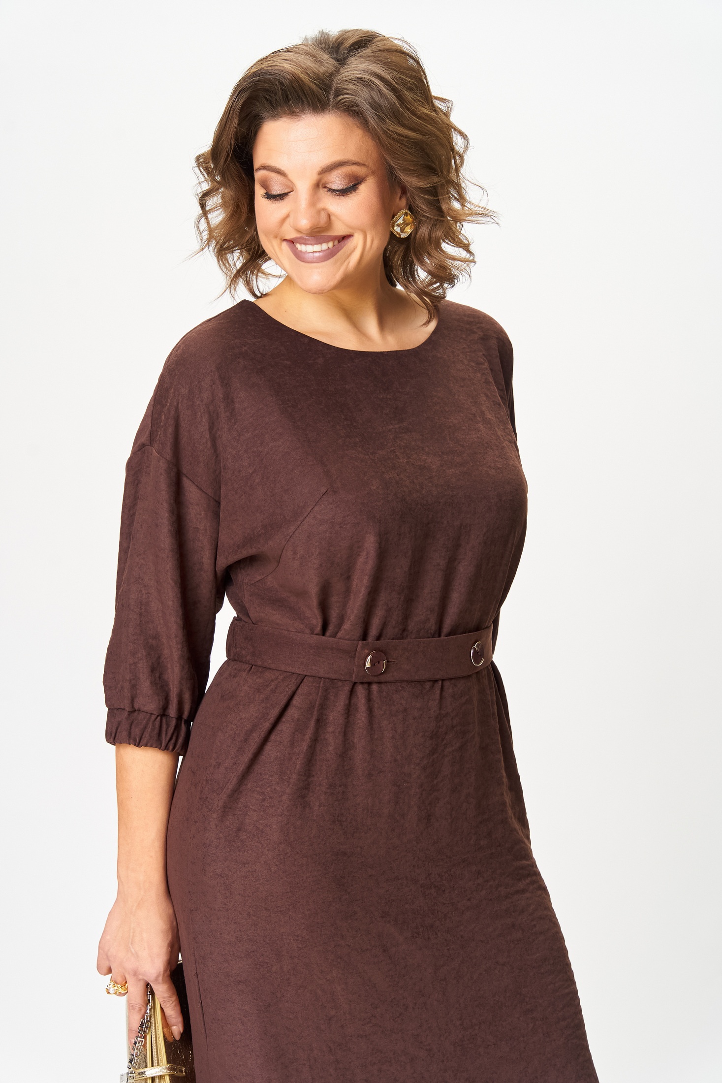 Платье 124 шоколад VIPPRIMO фото 5 Платье 124 шоколад VIPPRIMO фото 5