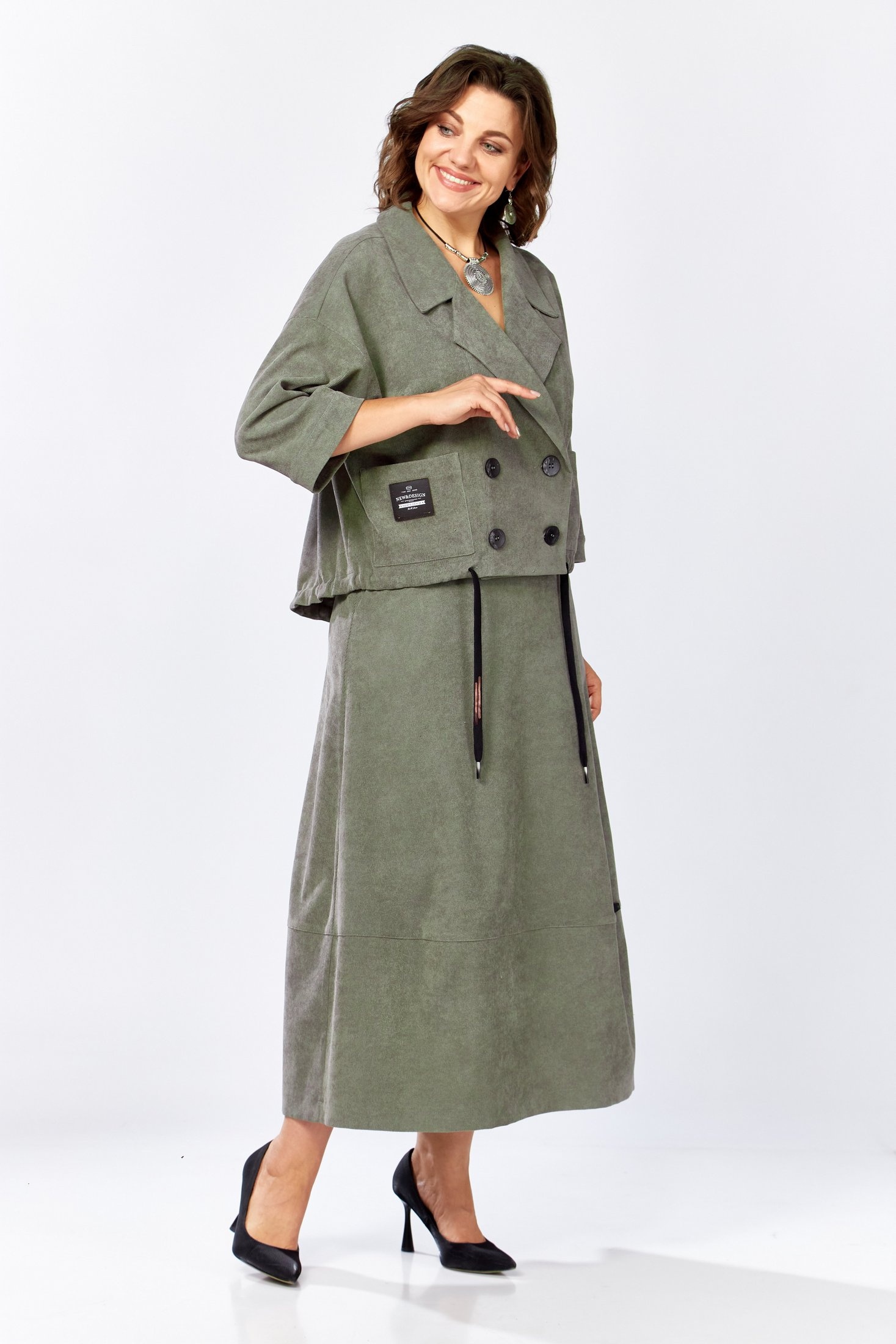 Костюм с юбкой 608 Zigzag Style фото 3 Костюм с юбкой 608 Zigzag Style фото 3