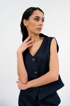 Костюм с юбкой 3870 синий ATTIKA