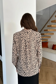 Блузка 302 кремовый Lizet collection