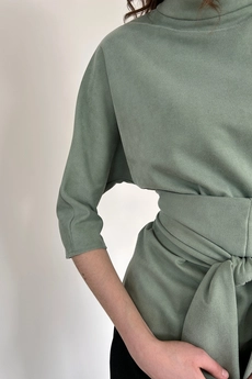 Блузка 314 зеленый Lizet collection