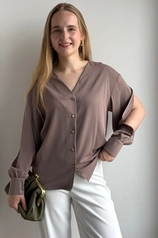 Блузка 450 капучино Lizet collection