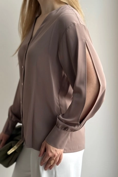 Блузка 450 капучино Lizet collection