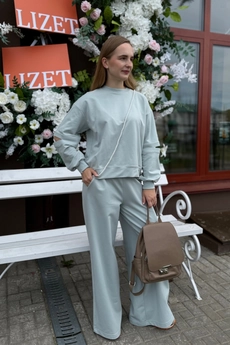 Джемпер 472 мятный Lizet collection