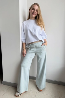 Брюки 1960 голубой Lizet collection