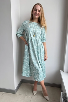 Платье 195 бирюза Lizet collection