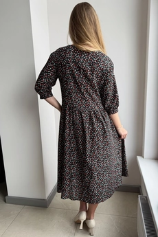 Платье 195 чёрное Lizet collection