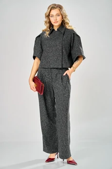 Костюм брючный 1023 темно-серый ARTELLA