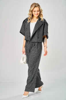 Костюм брючный 1023 темно-серый ARTELLA