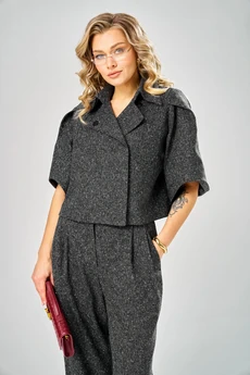 Костюм брючный 1023 темно-серый ARTELLA