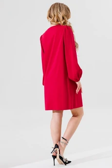 Платье 1491 малиновый Faufilure