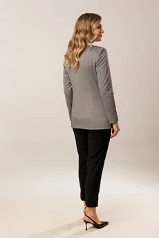 Костюм брючный 1512 серый Faufilure