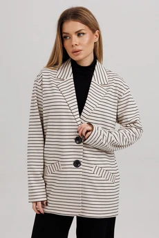 Жакет 1534 серый Faufilure