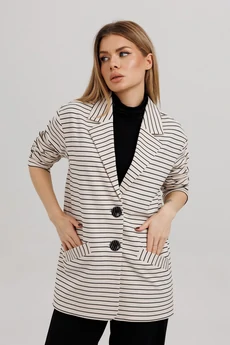 Жакет 1534 серый Faufilure