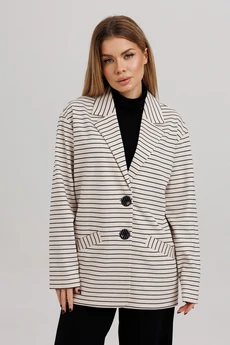 Жакет 1534 серый Faufilure