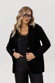 Жакет 1546 черный Faufilure