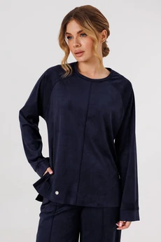 Костюм брючный 1581-1 синий Faufilure