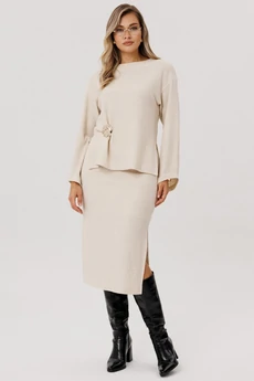 Костюм с юбкой 1582 Faufilure