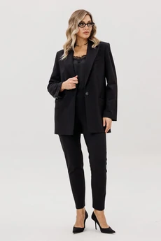 Костюм брючный 1595 черный Faufilure