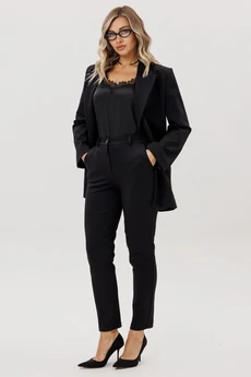 Костюм брючный 1595 черный Faufilure