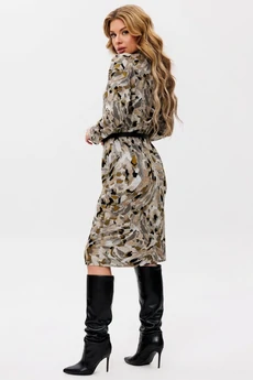 Платье 1636 мультиколор Faufilure