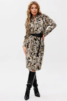 Платье 1636 мультиколор Faufilure