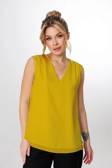 Блузка 1736 желтый Faufilure