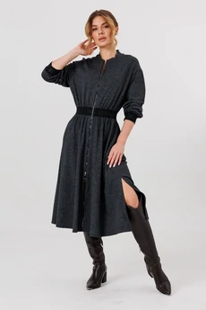 Платье 1793 серый Faufilure