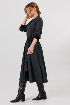 Платье 1793 серый Faufilure